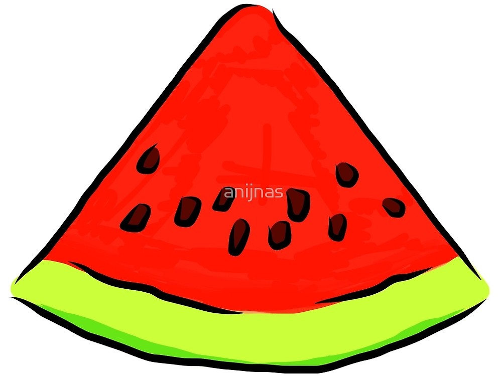 1000x750 Watermelon Slice Art Drawing Painting Water Melon Seeds Art Pop