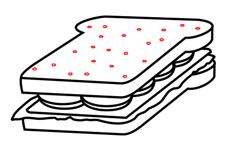 450x300 Drawing A Cartoon Sandwich