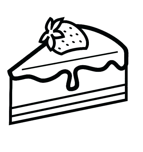 Slice Of Cake Drawing