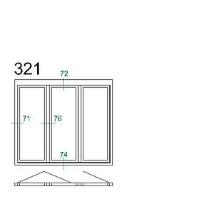 300x300 Sapa Folding French Window