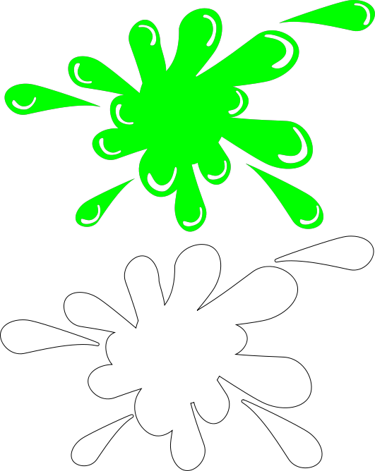 531x668 Slime Splatter
