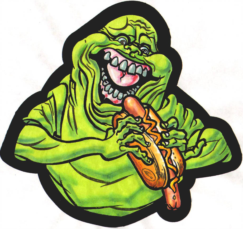 Slimer Drawing | Free download on ClipArtMag