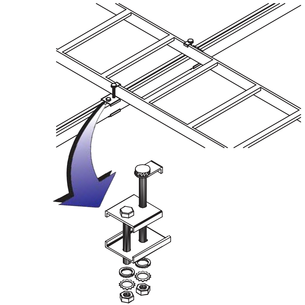 997x997 framing clip kit