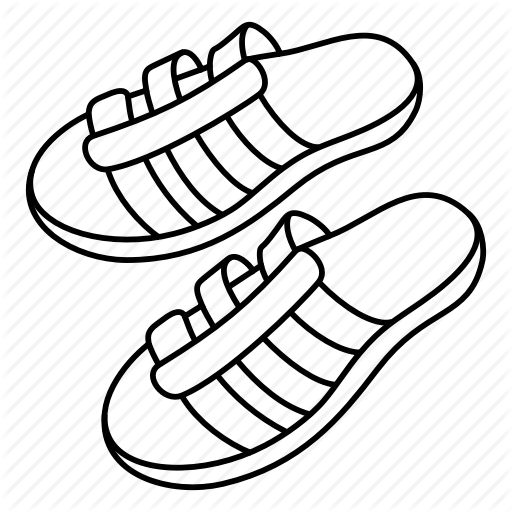 512x512 Flip Drawing Sandal Transparent Png Clipart Free Download