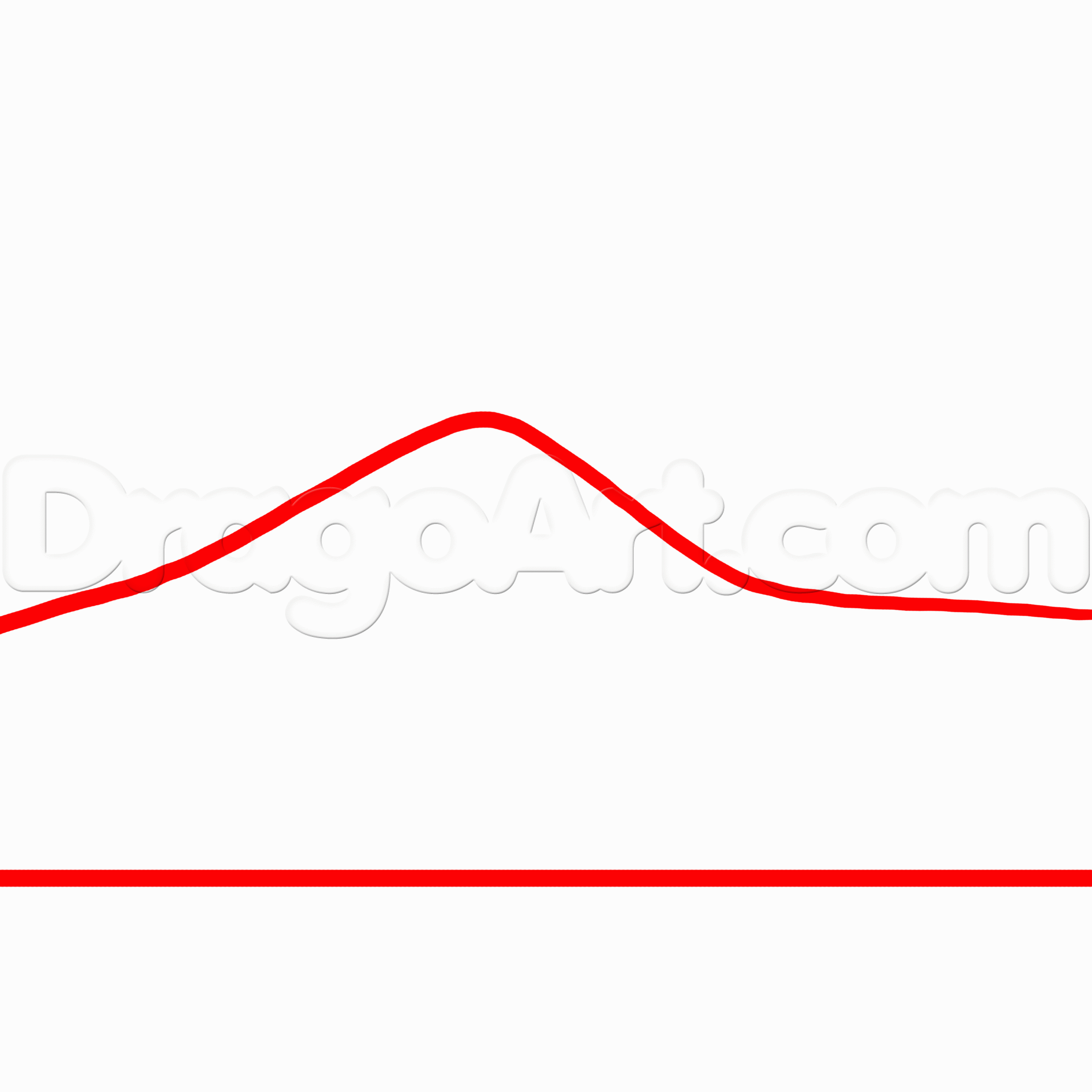 2550x2550 How To Draw Mount Everest, Step