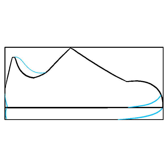 680x678 How To Draw A Shoe