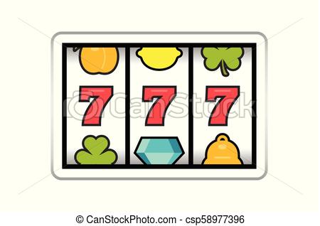 450x318 Slot Machine Flat Style Isolated On White Background