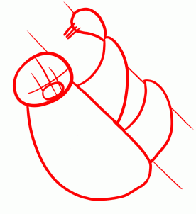 276x302 How To Draw Sloths, Step