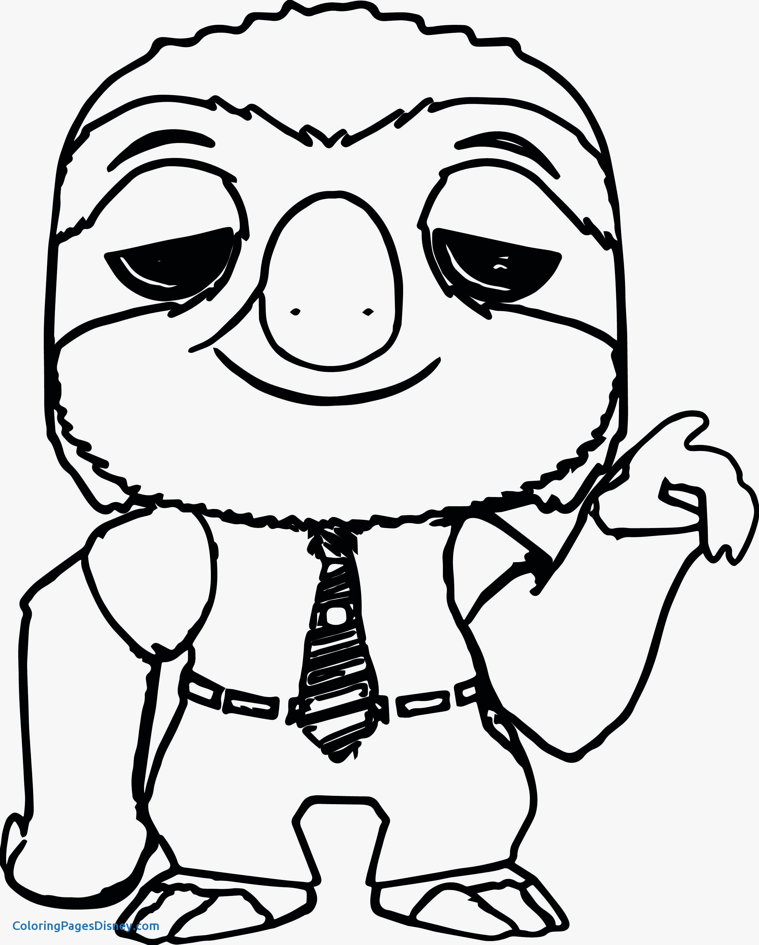 2476x3080 Sloth Coloring Pages
