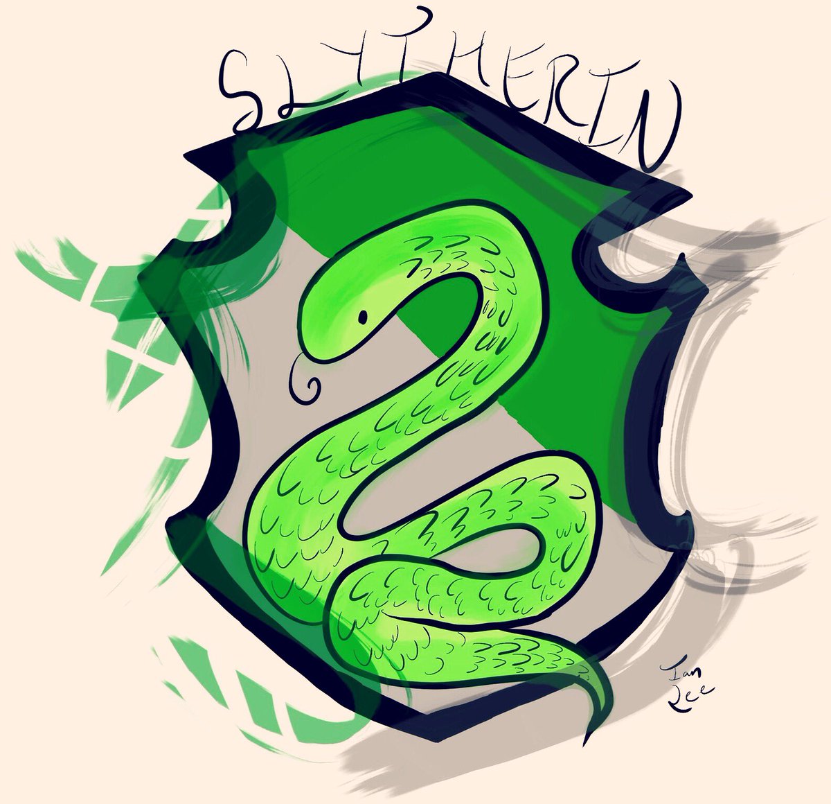 1200x1160 ian lee on twitter slytherin
