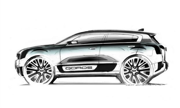 622x373 Qoros Show A Drawing Driven To Write