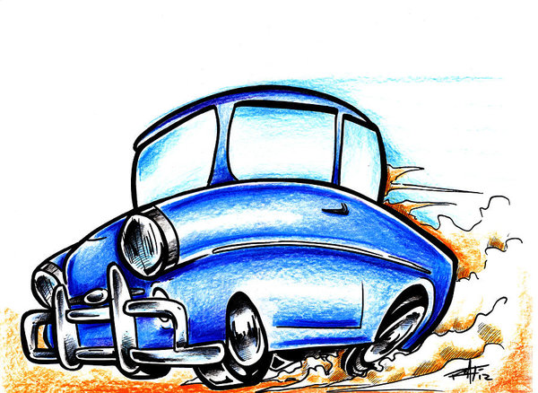 600x438 Small Car Drawings Fine Art America