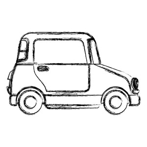 300x300 Small Car Royalty Free Vectors