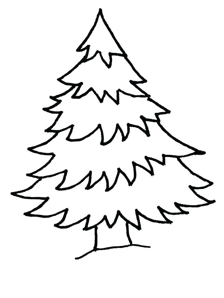 718x957 Coloring Pages Christmas Tree Coloring Pages For Preschoolers