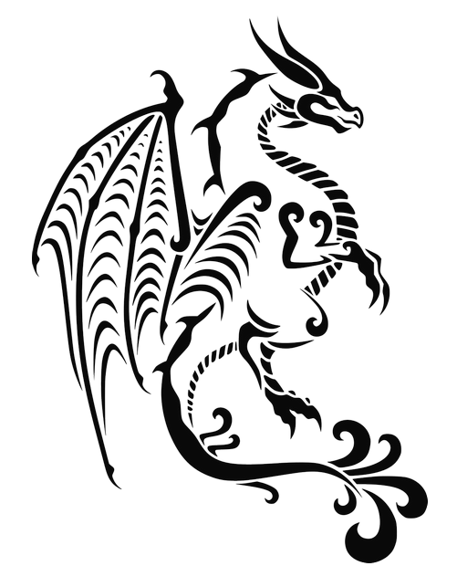 501x620 Small Dragon Tattoos