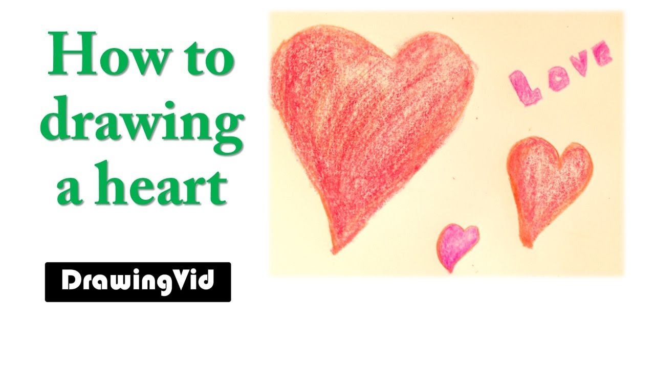 1280x720 How To Drawing A Heart Drawing A Small Heart