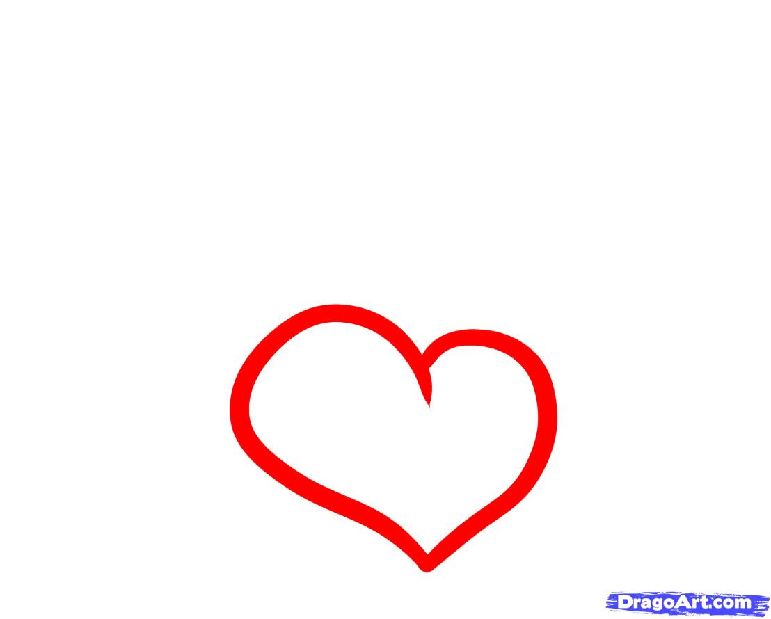 1108x890 Step How To Draw A Fairy Heart