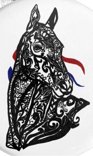 190x318 Horse Small Buttons Spreadshirt