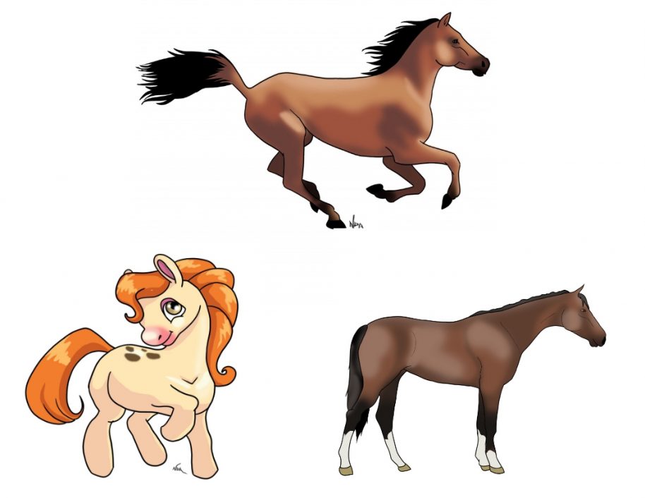 914x706 Ways To Draw A Horse From Beginner To Intermediate Level