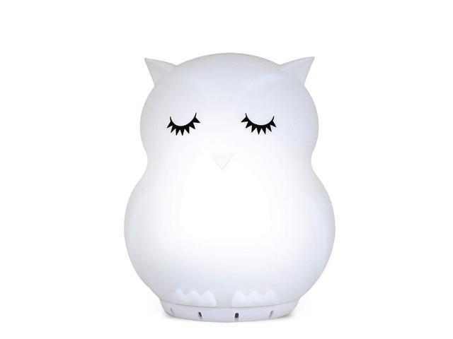 640x480 Small Owl Nightlight Led Warm White Light With Timer Function Kids