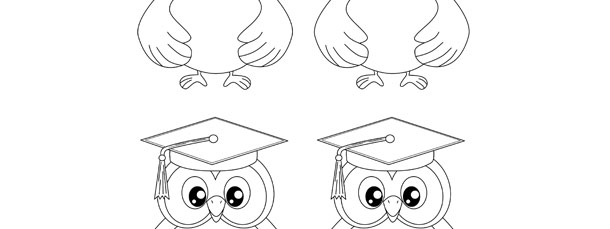 610x229 Graduation Owl Template Small