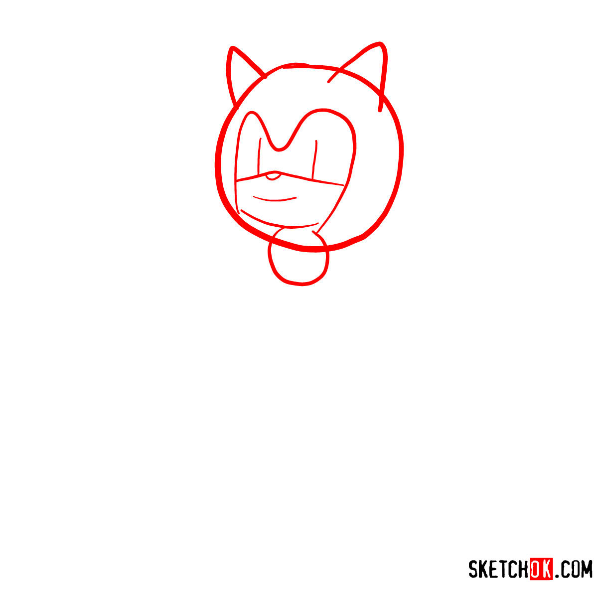 1200x1200 How To Draw Amy Rose Sonic The Hedgehog