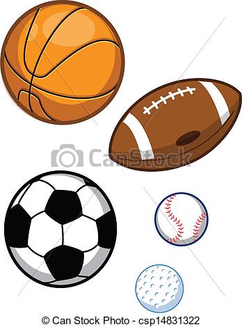 348x470 Assorted Sports Balls Basketball, Football, Soccer Ball, Baseball