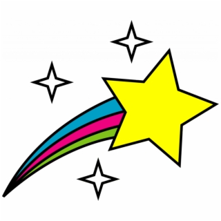 320x320 Hd Shooting Star Drawing Clipart Drawing Clip Art