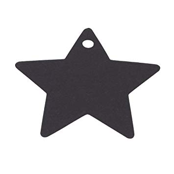 355x355 l shop pcs kraft paper small pentagram label drawing bookmark