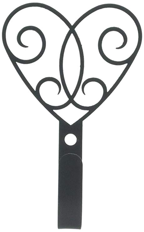 460x741 Village Wrought Iron Home Decorative Leaf Fan Wall Hook Small
