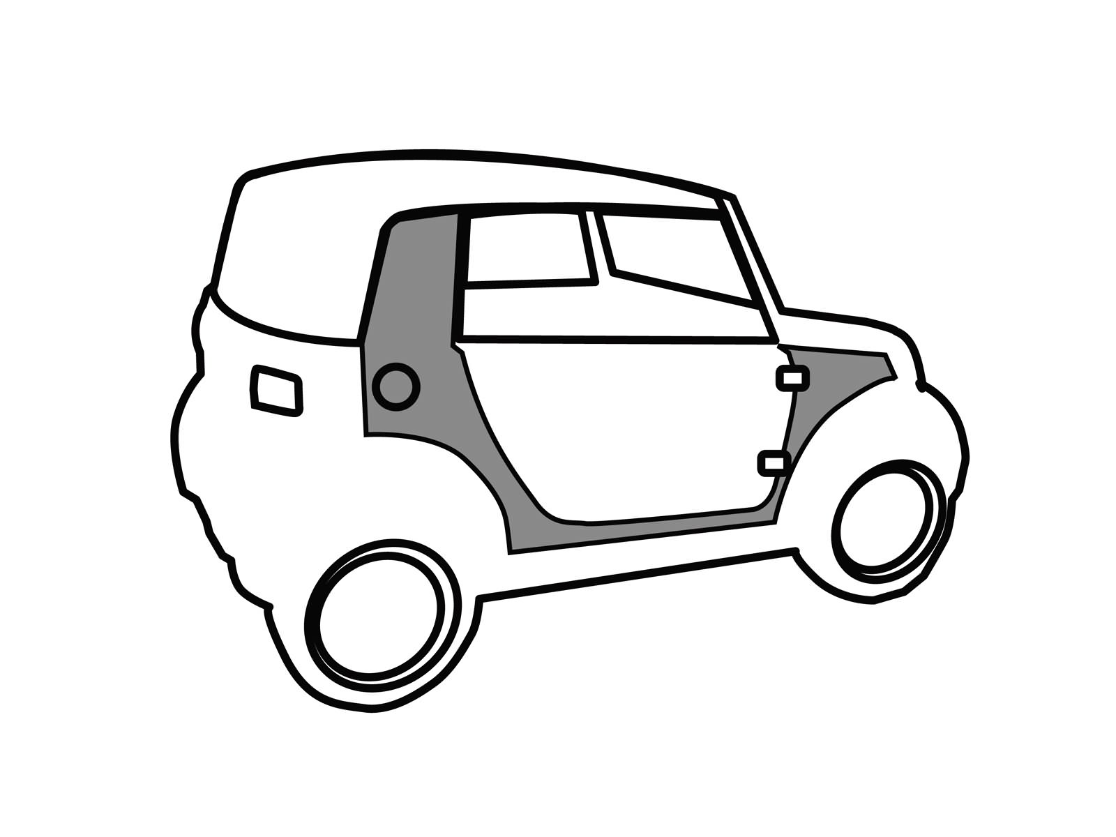 Smart Car Drawing