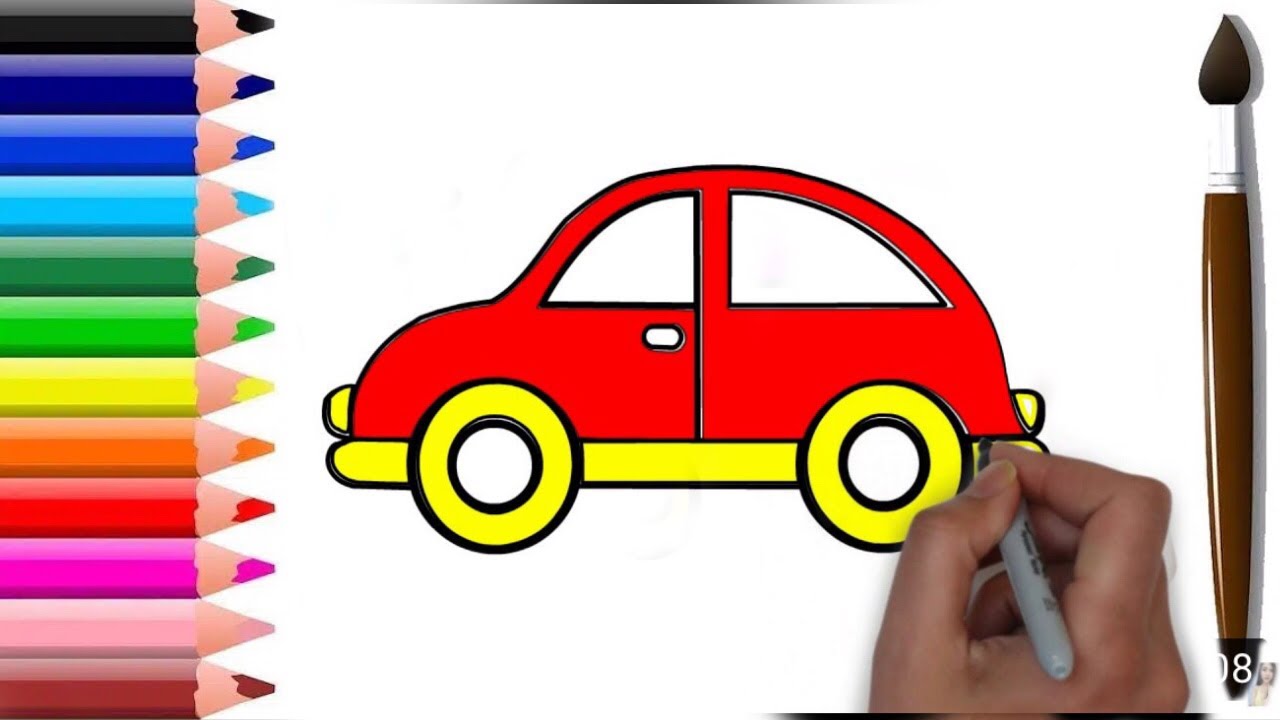 Smart Car Drawing | Free download on ClipArtMag