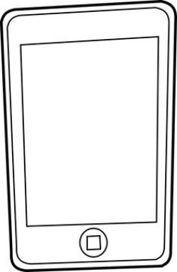 250x384 Cellphone Clipart Drawing, Picture