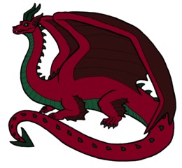 260x240 Dragon, Drawing, Red, Transparent Png Image Clipart Free Download