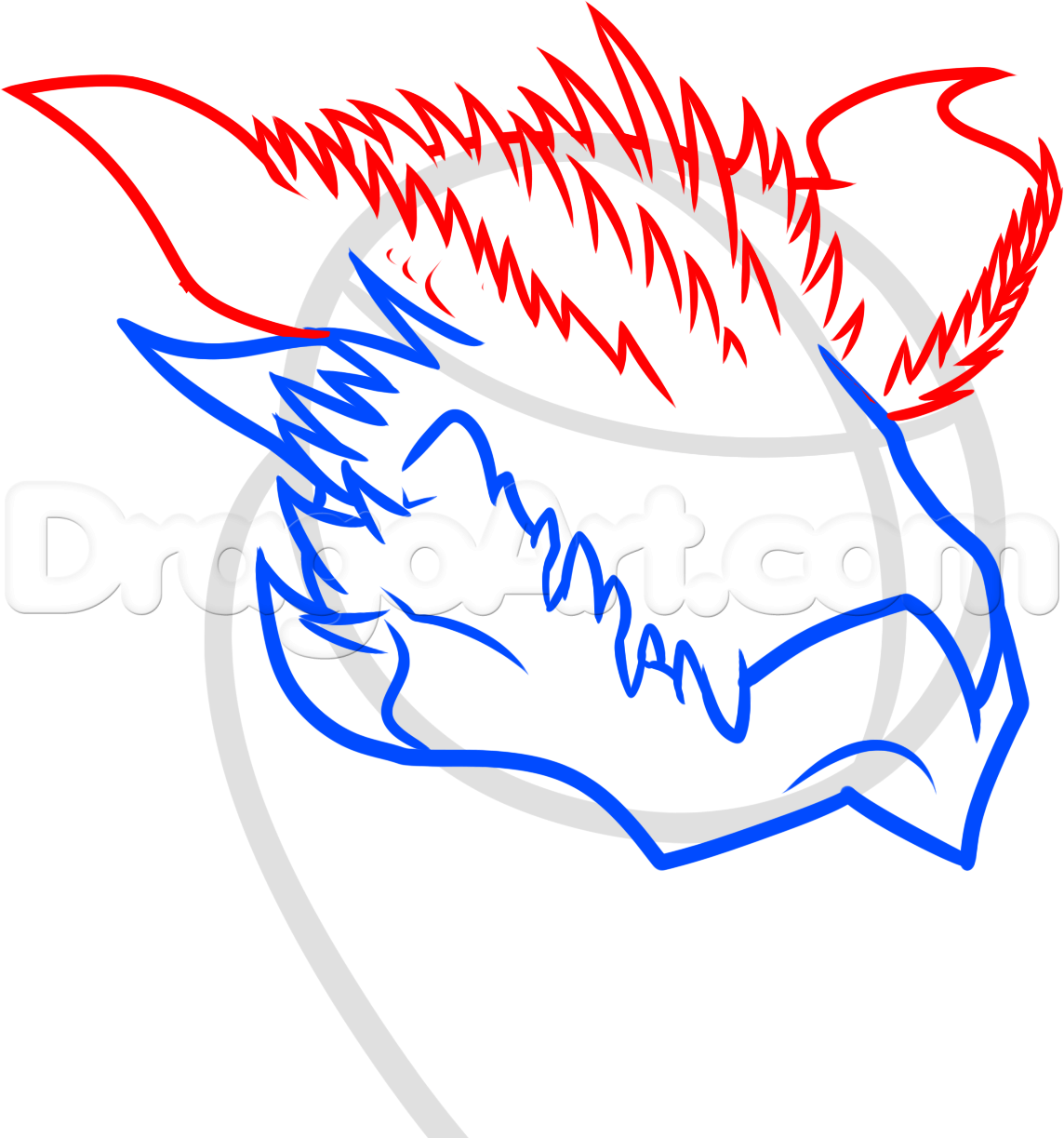 1144x1223 how to draw smaug easy, step