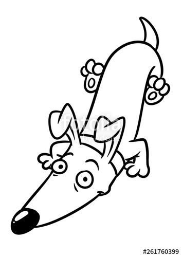 354x500 Dog Dachshund Parody Smile Lies Animal Character Cartoon