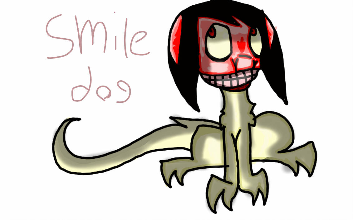1131x707 Original Smile Dog Drawing Full Body