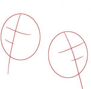 302x293 How To Draw Masks, Step