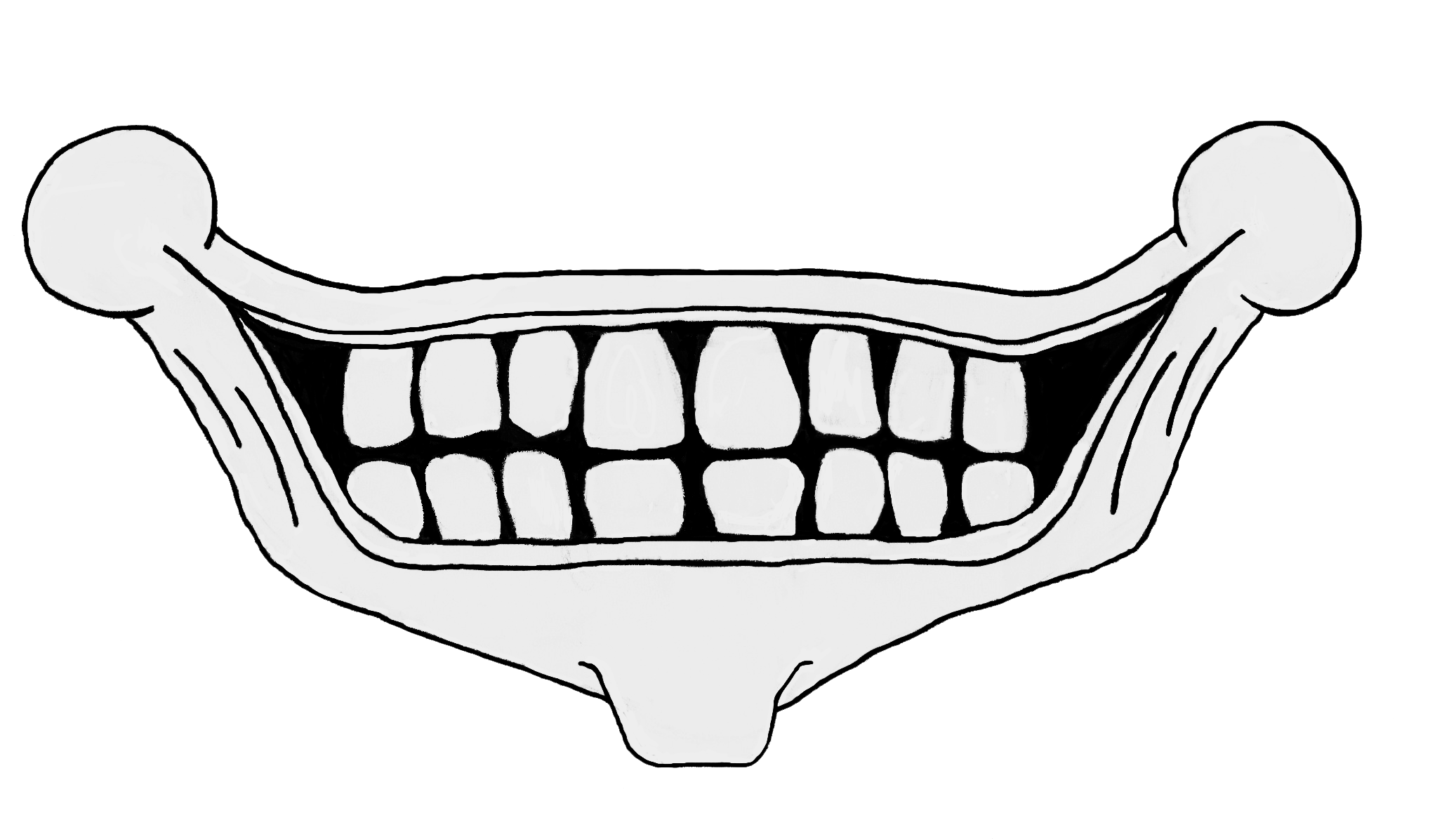 2074x1195 Scary Smile Transparent Png Clipart Free Download