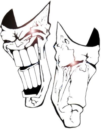 400x515 Smile Now Cry Later Coloring Pages Kidsadultcoloring