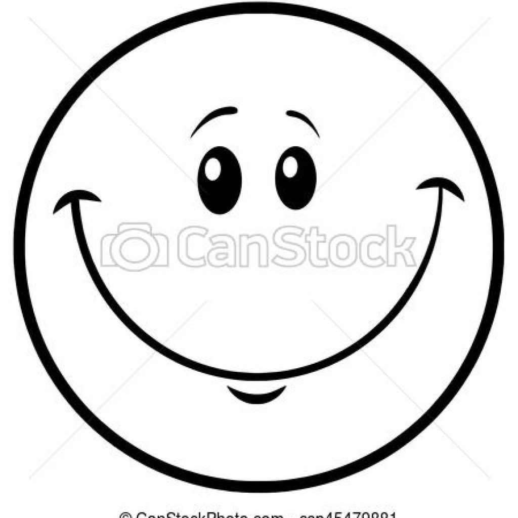 1024x1024 Smiley Face Black And White Pig Clipart House Clipart Online