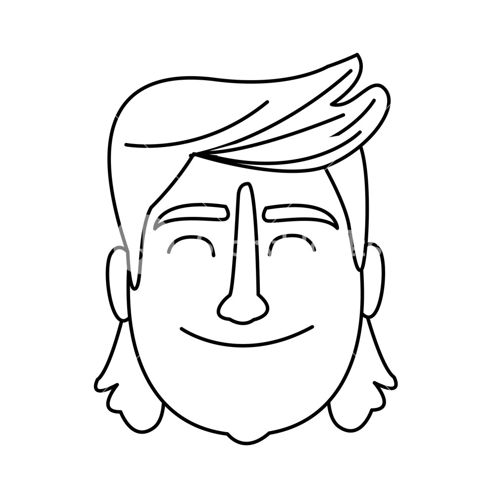 Smiling Face Drawing | Free download on ClipArtMag