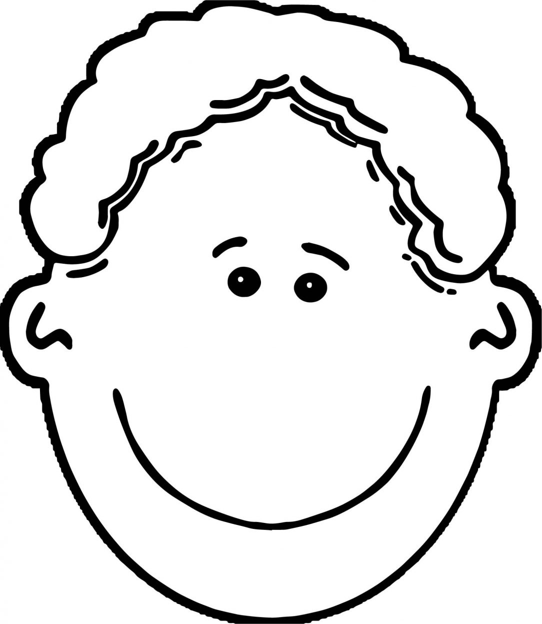 1084x1247 Baby Face Outline Drawing Tutorial Smiling Girl Crying Deer Images