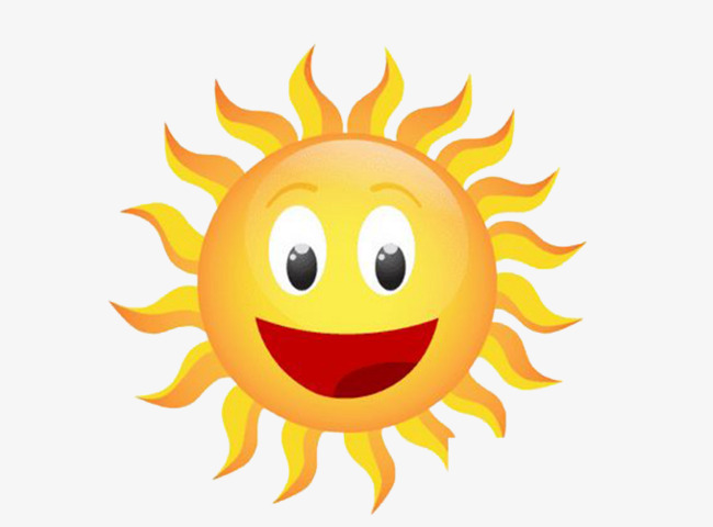 650x480 Cartoon Energy Sun God, Energetic Sun God, Cartoon Hand Drawing