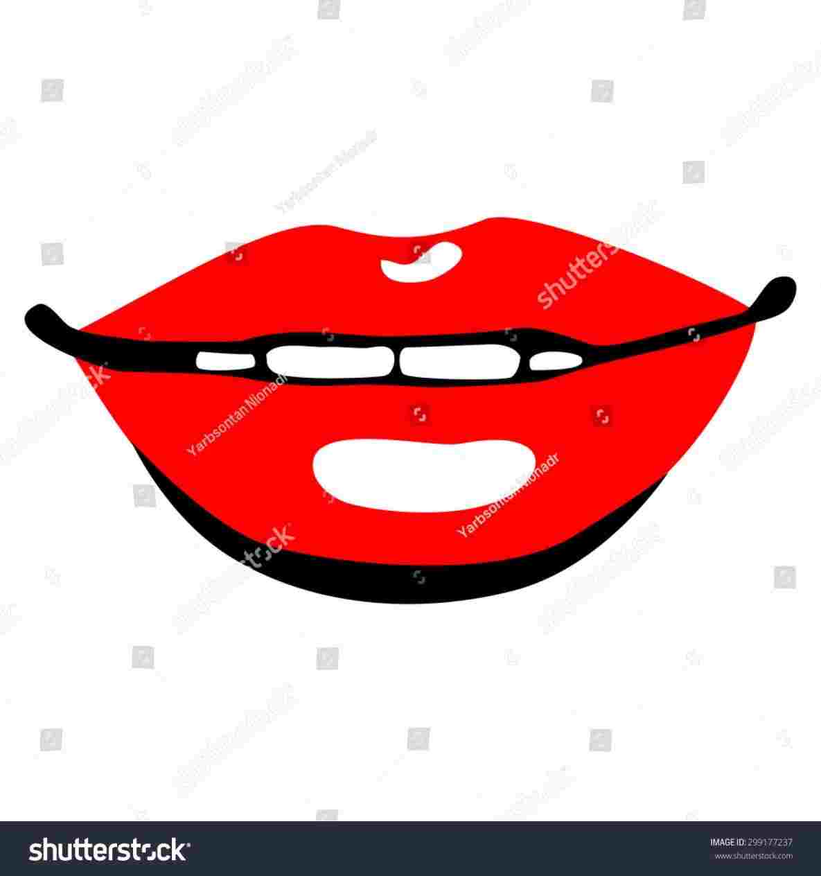 1185x1264 How To Draw Cartoon Lips Smiling