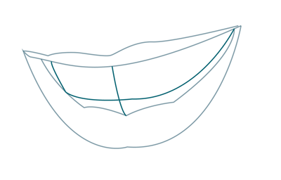 400x256 How To Draw A Smiling Mouth Step