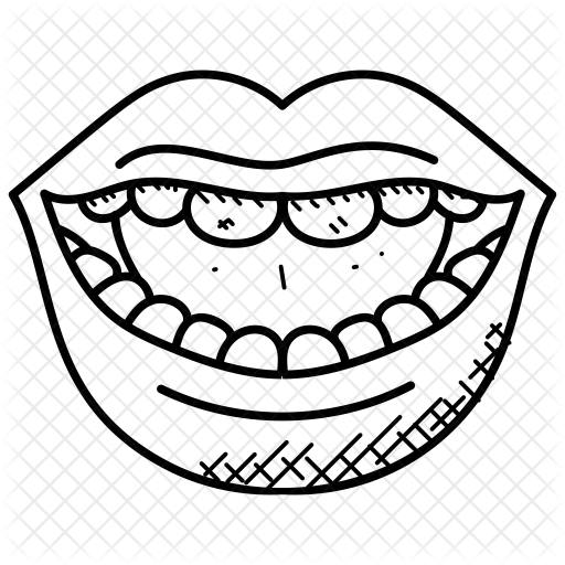 512x512 Collection Of Free Smile Drawing Open Mouth Download On Ui Ex