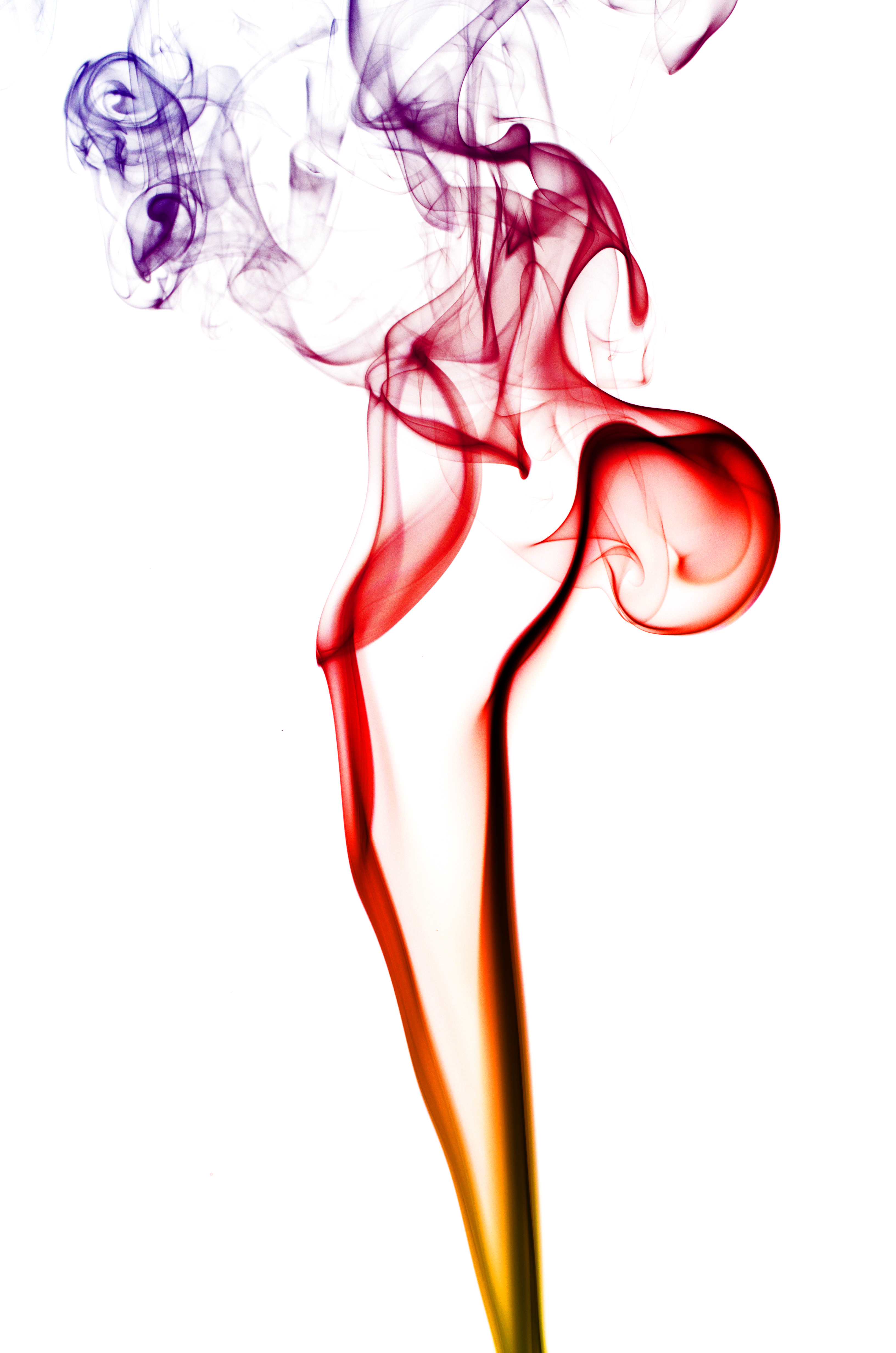 3264x4928 Free Images Abstract, Flower, Smoke, Orange, Green, Red, Color