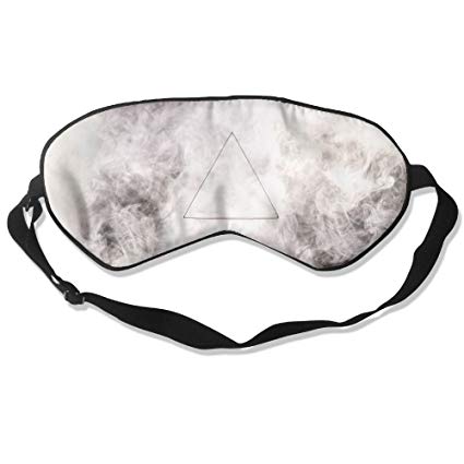 425x425 Eye Mask Eyeshade Triangle Drawing Smoke Sleeping Mask