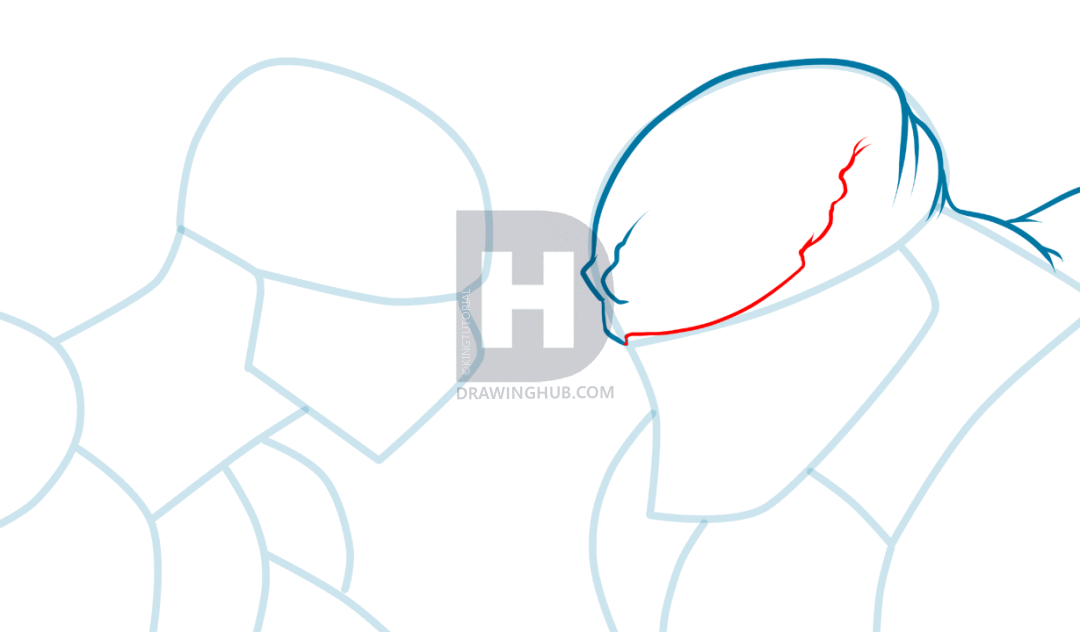 1080x632 How To Draw Spider Man Vs Venom, Step